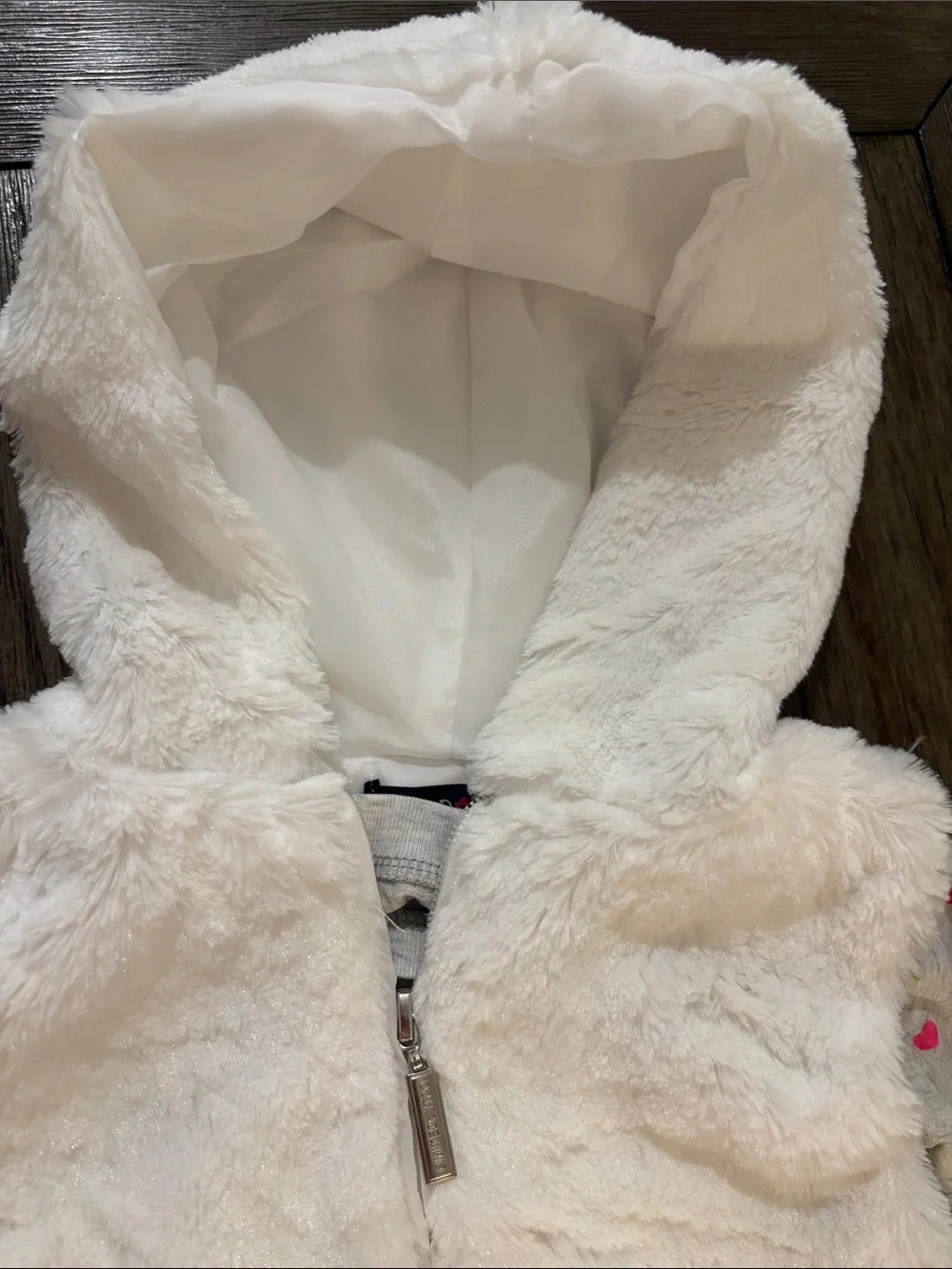 NWT Lot of 2x [Limited Too] Sherpa Vest & Long-Sleeve Tee Girls Kids Toddler 4